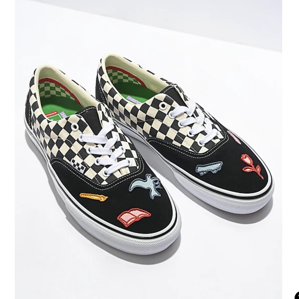 Vans x Skateistan Skate Era Checkerboard Skate Shoes